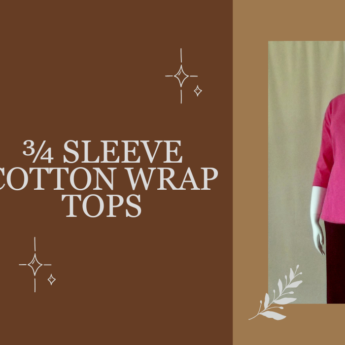 I designed these tops for me, so I was not expecting this!