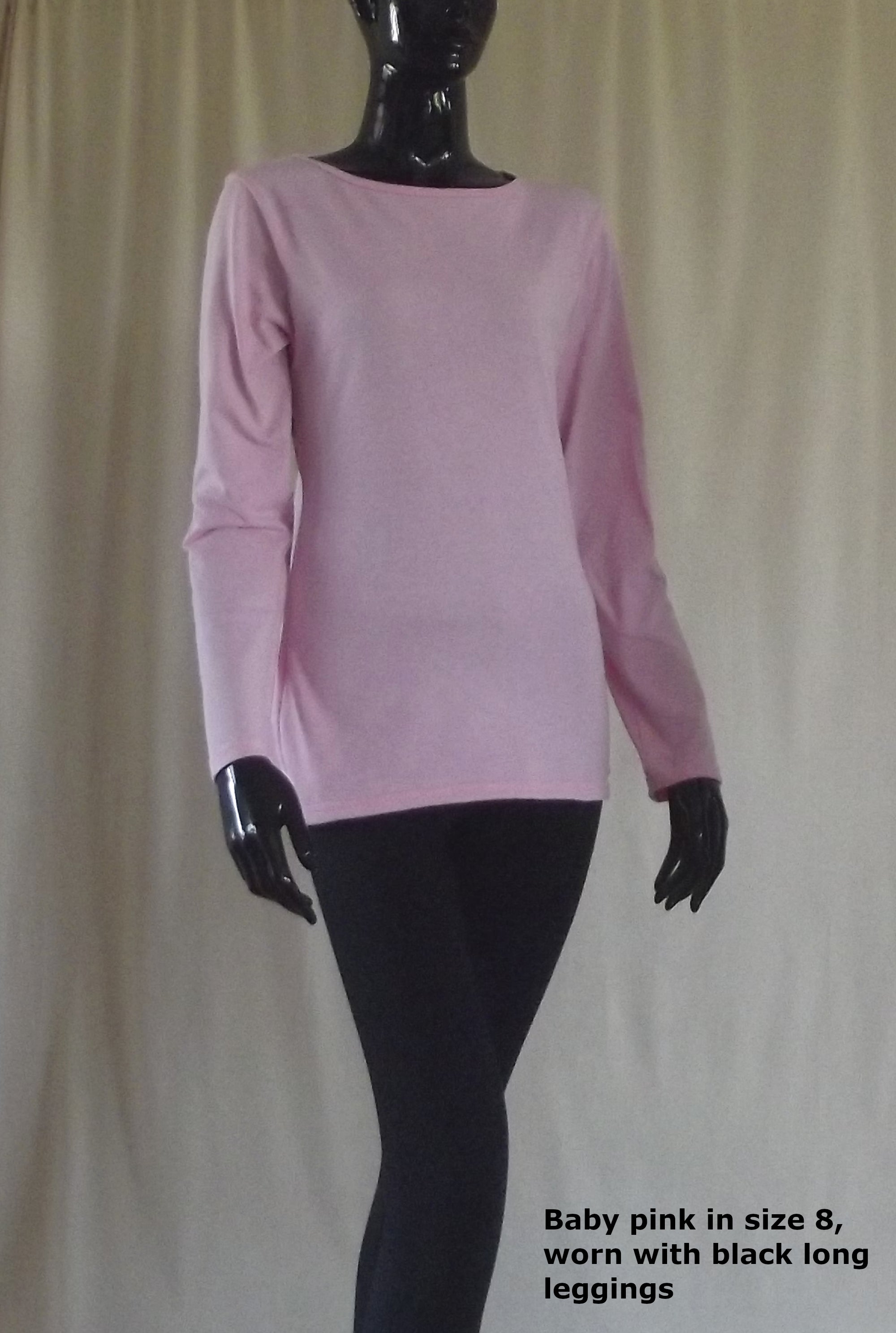 Women's Boat Neck T-shirt- Long Sleeves — Lahay