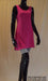 Women's Sleeveless Cotton Tunic in hot pink