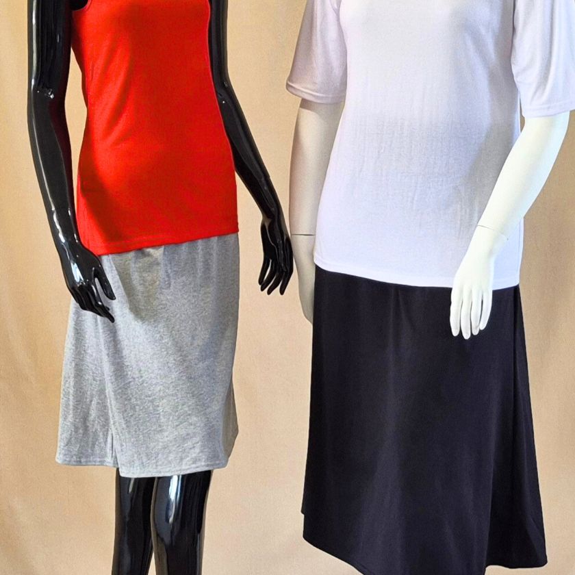 hot pink women's cotton wrap skirt