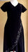 embroidered cotton wrap dress