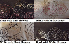 options of Embroidered Cotton Wrap Top