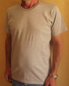 grey marle men's cotton t-shirt