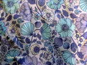 close up of lilac floral