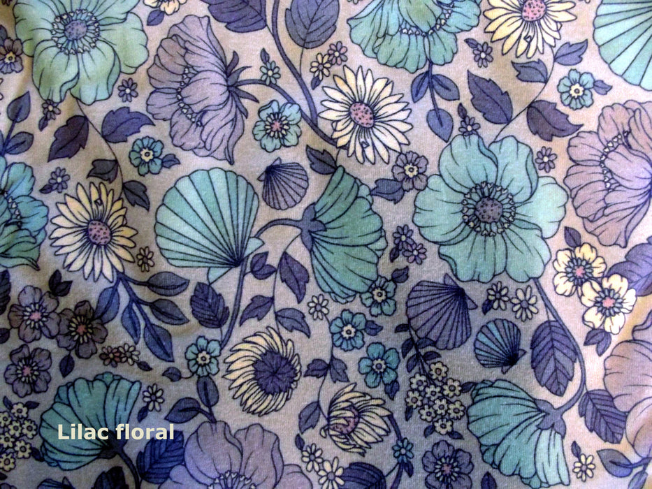 close up of lilac floral