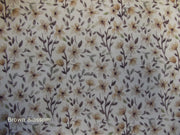 close up of brown blossom