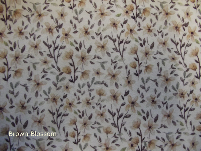 close up of brown blossom