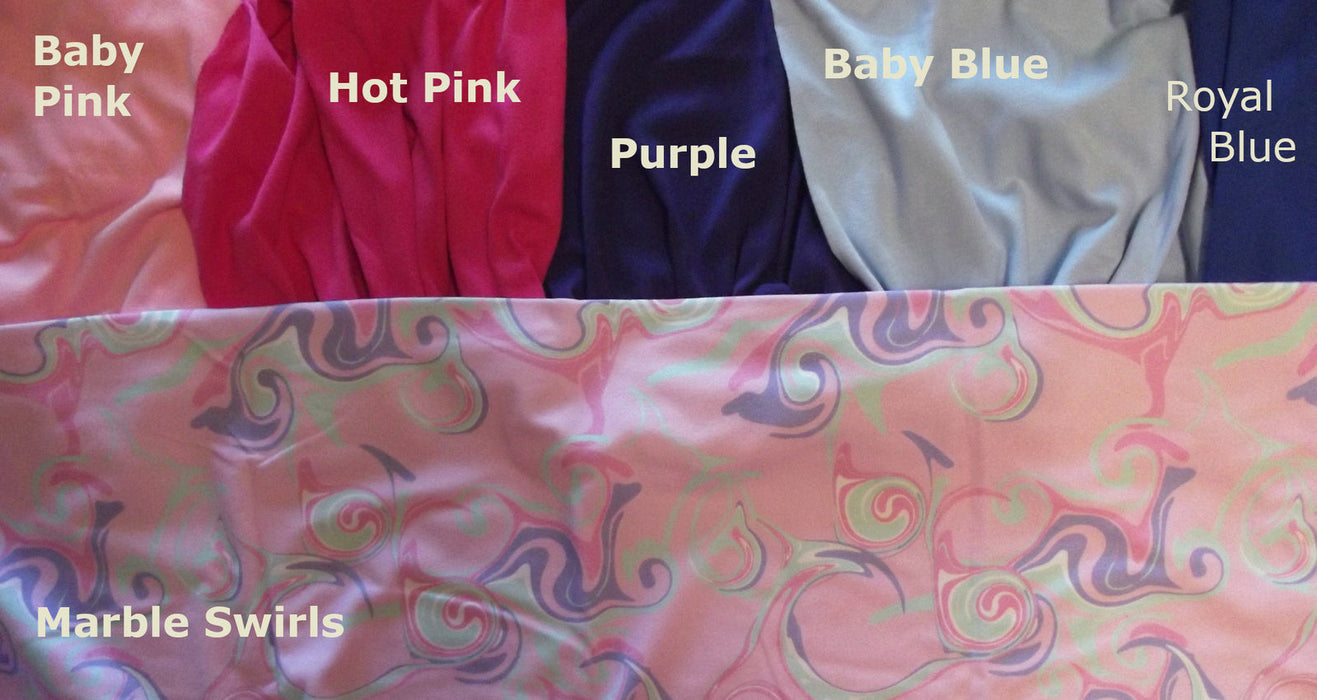 marble swirls colourways